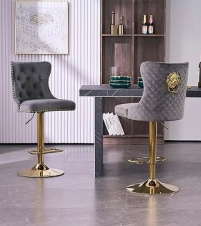 velvet-swivel-bar-stools-with-tufted-backrest-1